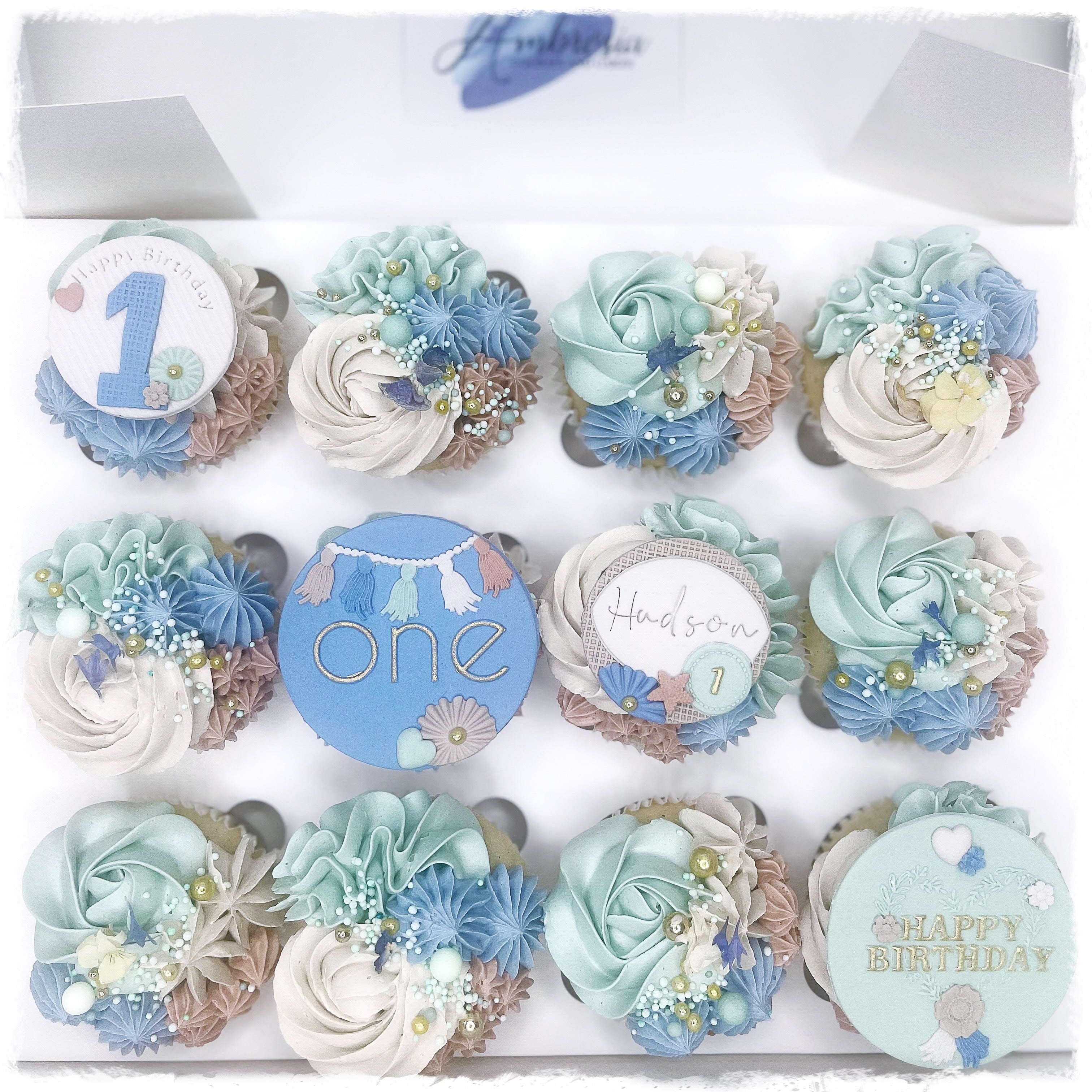 Custom Deluxe Cupcake Gift Box